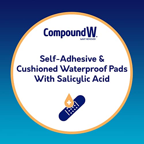 Compound W Maximum Strength One Step Plantar Wart Remover Foot Pads, 20 Count - Thumbnail 3