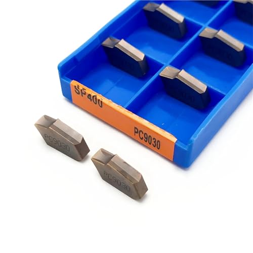 Pack de 10 inserts carburo para torneado SP300 NC3020 miniatura 3