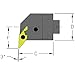 Ultra-Dex MH40 MVUNL4-CFT Chatter-Free Standard Modular Boring Head to Hold a Negative VNMG 432 at -3 Degree Lead, Left Hand, Coolant Thru, Anti-Vibe, 2.500" x 1.625", 3.250" Minimum Bore