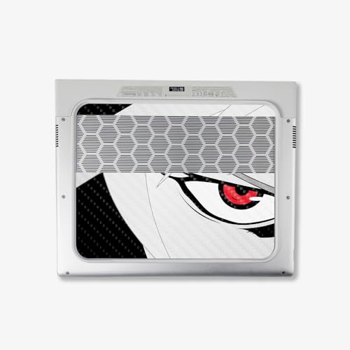 Image of MightySkins Carbon Fiber Skin Compatible with Alienware X14 R2 (2023) Full Wrap Kit - Anime Eye | Protective, Durable Textured Carbon Fiber Finish | Easy to Apply & Change Styles | Made in The USA