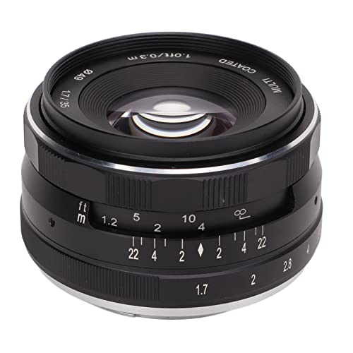 Festes Objektiv, kompaktes 35-mm-F1,7-Kameraobjektiv. für das Porträt nehmen – Bild 5
