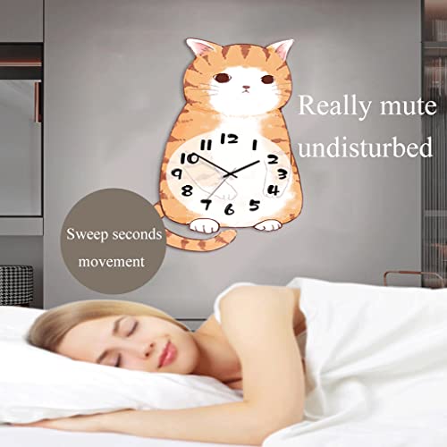 Horloge décorative murale mignonne et moderne pour toute la maison - 5