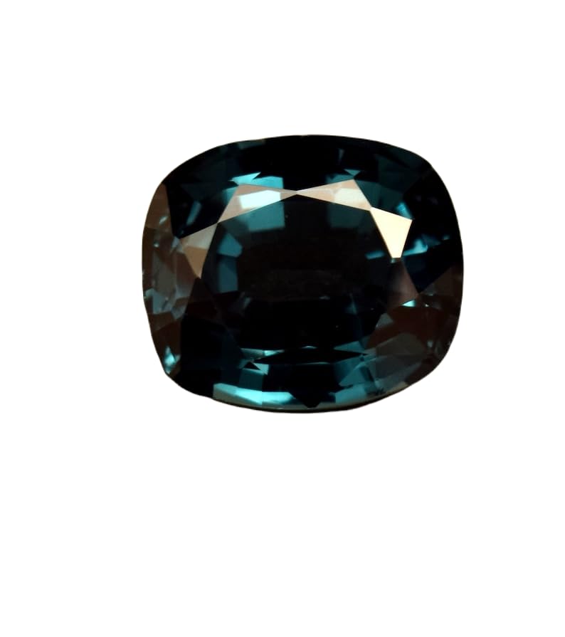 Tourmaline indicolite naturelle forme coussin pour fabrication de bijoux DIY