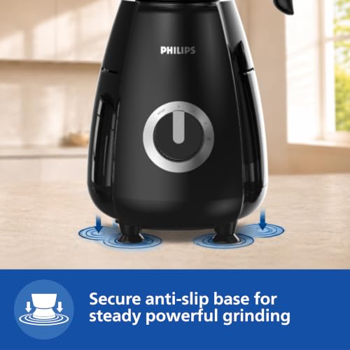 Image of Philips HR7732 Mixer Grinder 1000 Watts 4 Jars with Double Ball Bearing Motor | Unique Modes for Different Texture | Mixer grinder with Heavy Gauge Leak-Proof Steel Jars | 5 Years Motor Warranty