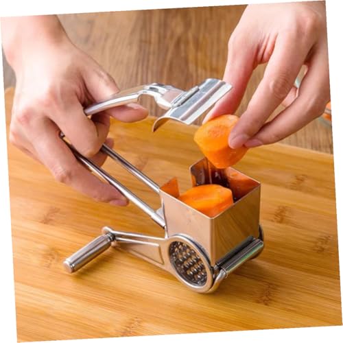 Rallador Giratorio Manual De Queso Acero Inoxidable miniatura 4