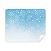 Snow Snowflake Weather Blue Sky Cleaning Cloth Screen Cleaner 2pcs Suede Fabric