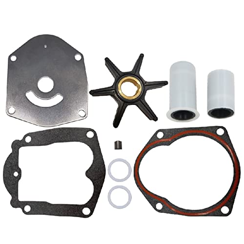 UanofCn 821354A2 Water Pump Impeller Kit for Mercury Marine Outboards 25 to 50 HP Motors with Tubes Replacement 821354A1 Sierra 18-4531