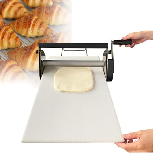 Teigroller, verstellbare Dicke für Pizza und Fudge-Kruste, inklusive 30,5 cm und 39,9 cm Bretter