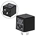 BUBUCAM LED 12V Indicator Relay Load Independent 0.02-20A 3 Pin CF14 Electronic Flasher Relay Fits for Car Vehicle Turn Signal & Hazard Warn