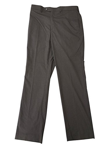Ralph Lauren Men's Comfort Flex Flat Front Slim Fit Dress Pants (32W x 32L,  Brown) at Amazon Men's Clothing store