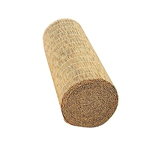 BambooHandwoven - Cortinas para exteriores Caña & Brezo, paneles de valla de mimbre natural, sombra de jardín, perfecta para cerramientos de patio y balcón