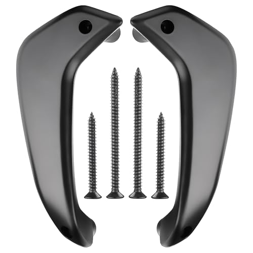 ISINSWIFT Interior Door Handle Repair Kit (Pair), Driver Left and Passenger Right Side Fit for Ford Fiesta 2011-2019 Manual Window Replaces D2BB-A23943-CA35B8 G2BZ-5823943-JA