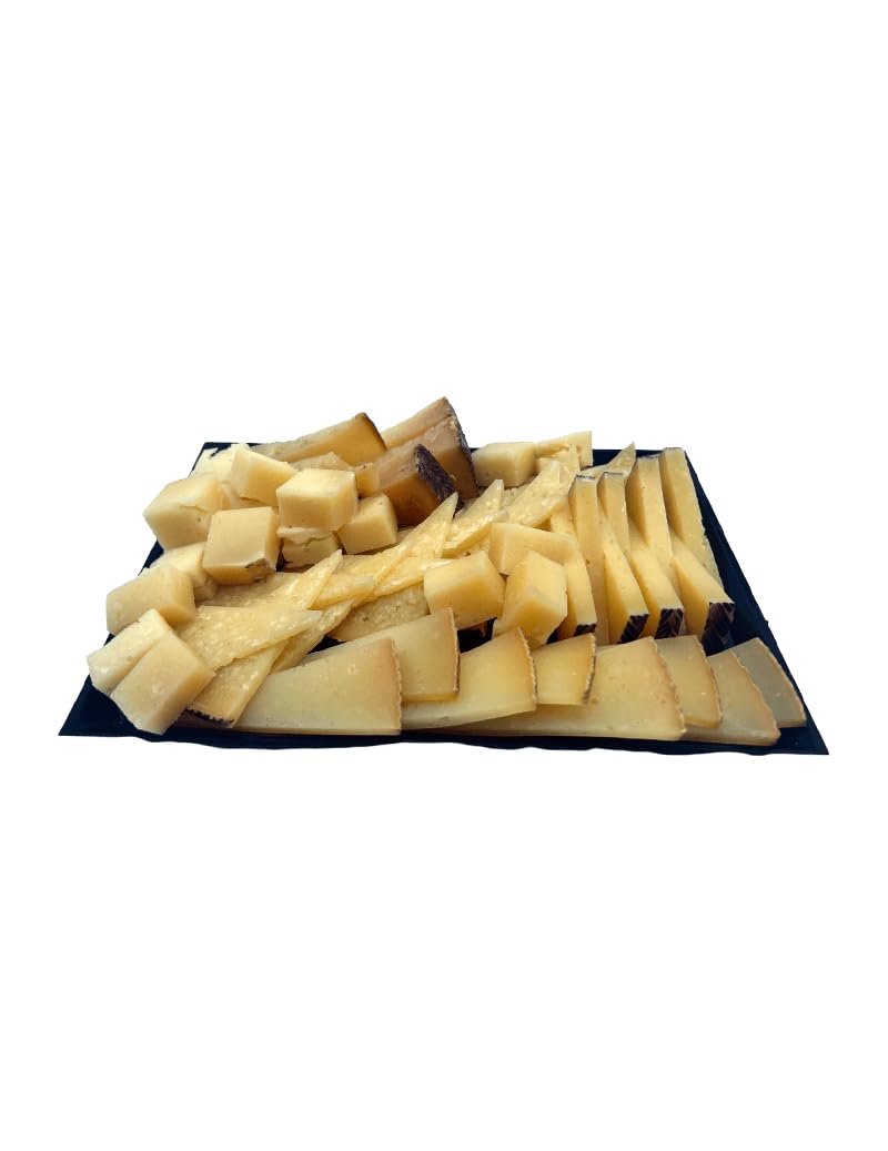 Tabla de Quesos sin Lactosa | Exquisita Selección de Quesos Artesanales de 900gr de queso cortado | Ideal para Intolerantes a la Lactosa | Sabor Suave y Natural | Perfecto para Aperitivos y Cenas