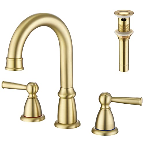 Find The Best Brushed Gold Bathroom Faucet Reviews & Comparison Katynel