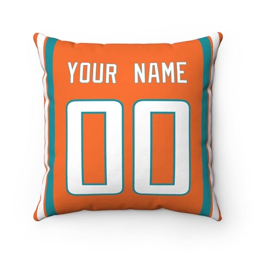Image of ANTKING Throw Pillow 2 Pack Custom Any Name and Number Personalized Gift for Men Women Boys
