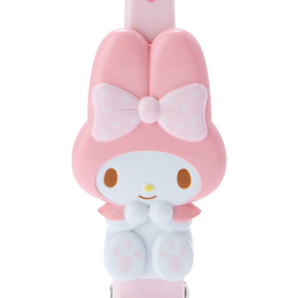 SANRIO My Melody Long Hair Clip - Large Plush Hair Clip - Size Around 12.5cm - Pink - Cartoon - Anime Theme - For Girls and Women of All Ages - 1 Count