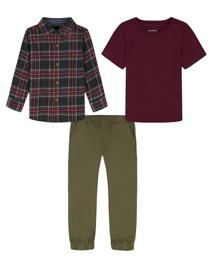 Nautica 3PC WOVEN SHIRT PANT SET