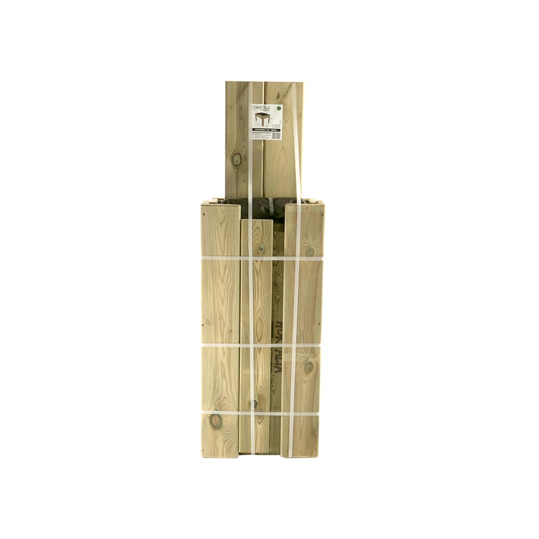 Hortalia Huerto Urbano - Jardinera de Madera Mesa de Cultivo - Protección Autoclave Nivel IV - Gardenbrico (L80)