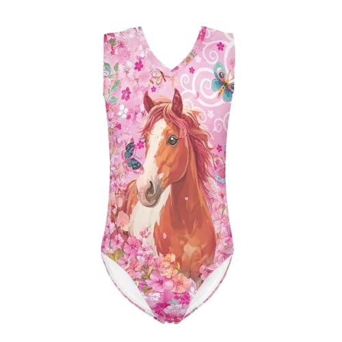 Image of Girls Bathing Suit Size 3-14 Swimsuits for Girls One-Piece Swimwear Summer V-Neck Sleeveless