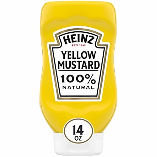Image of Heinz, Yellow Mustard, 14 Ounce