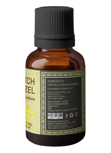 Image of Heilen Biopharm Witch Hazel Aqueous Extract (Hamamelis Virginiana) Stronger & More Effective than Oil - 15 mL Pack of 1