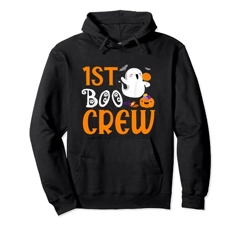 1ST Boo Crew Teacher Student Funny Halloween Costume Sudadera con Capucha