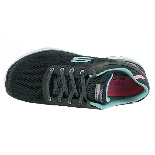 Image of Skechers Women Flex Appeal 3.0 Steady Move Lace Up Shoe