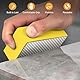 Linkstyle 6PCS Diamant Handpolierpads, Diamant Schleifpads, Schleifblock mit Schaumrücken für Glas, Fliesen 60# 100# 200# 400# 600# 1000#