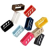 Pinhen Fitbit Alta Fastener Ring 10pcs Mixed-Color Silicon Fastener Clasp Ring for Fitbit Alta Bands Fitbit Alta Accessories (10pcs Secure Silicon Rings)