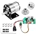 Copkim 12V DC Geared Motor Kit, 60rpm