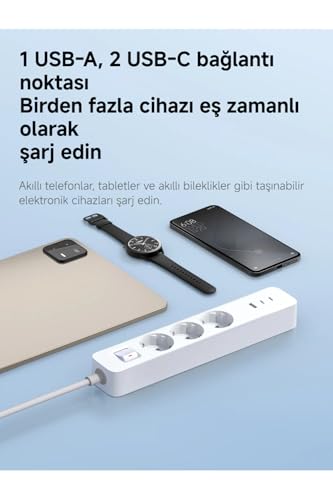 Xiaomi power strip 2C1A EU - vue 6