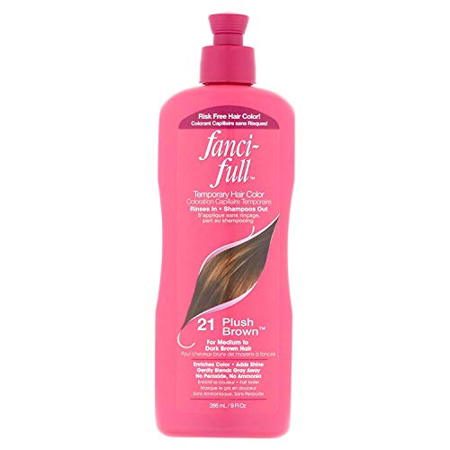 Fanci-Full Temporary Hair Color - 21 Plush Brown: 9 OZ