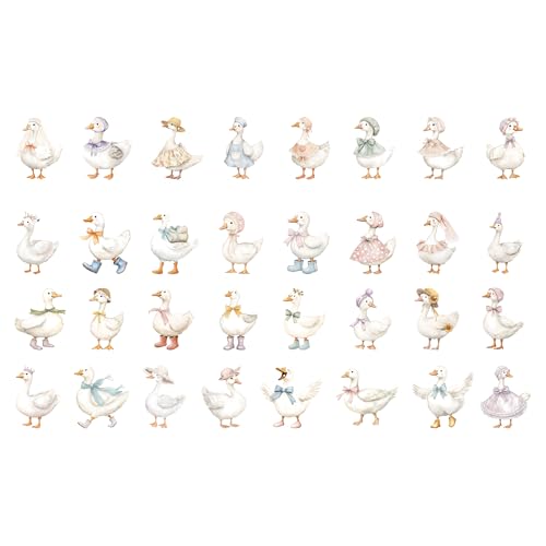 4 Packs Goose Theme Garlands Banner Set – Cute Farm Animal Geese Party Banner Goose Birthday Bunting Decor Farm Animal Themed Party Celebrations for Girls Boys Birthday, Baby Shower Decor by Jajajuegos - Used condition - Image 5