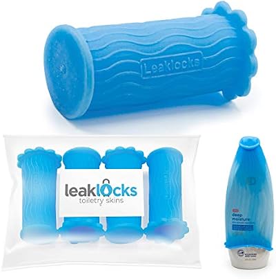 LeakLocks Toiletry Skins Leak-Proof Sleeves
