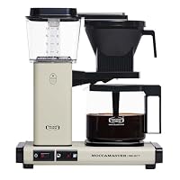 Moccamaster KBG Select, Kaffeemaschine, Retro Kaffeemaschine, Filterkaffee, Off-White, 1.25L – Ansicht 1