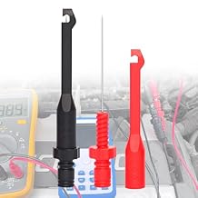 2Pack Wire Piercing Probe Clip, Insulation Puncture Probe, Power Multimeter Piercing Probes for 4mm Banana Plug Extension Test Leads,Diagnostic Tester A