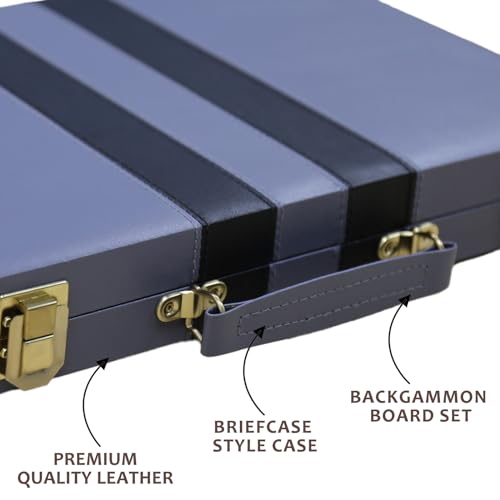 Cayoulr SLQ001 Backgammon Set - Classic Board Game thumb #1