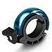 Produktbild Fahrradklingel Blau, Klingel Fahrrad 100dB Klingel laut, Aluminiumlegierung O Design Fahrrad Klingel für Bike MTB Mountainbike, 22.2-31.8 mm Lenker