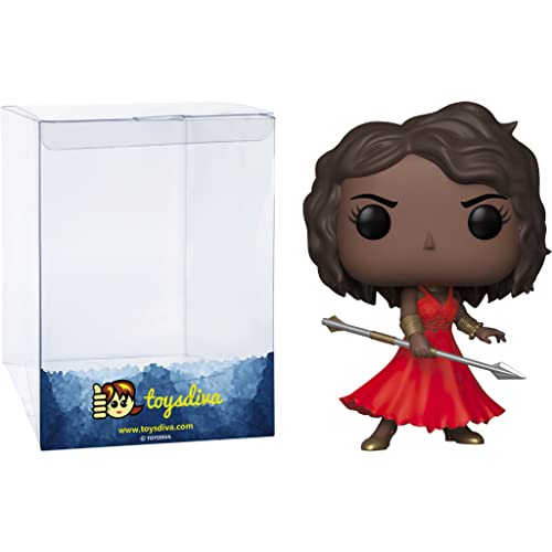 Okoye (2018 Fall Con Exc): P O P ! Vinyl Figurine Bundle With 1 Compatible 'Toysdiva' Graphic Protector (385 - 33152 - B)