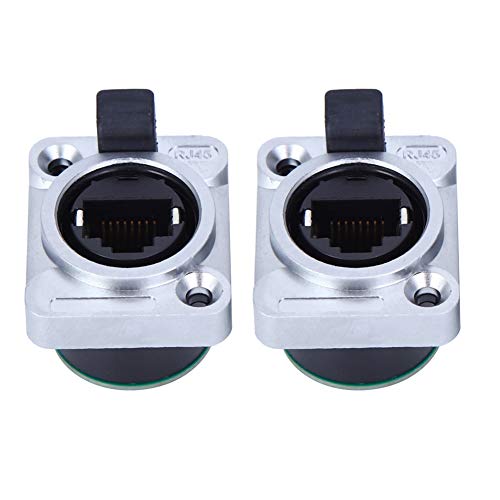 Panel resistente RJ45 impermeable para aviación 8P, set 2 piezas miniatura 7
