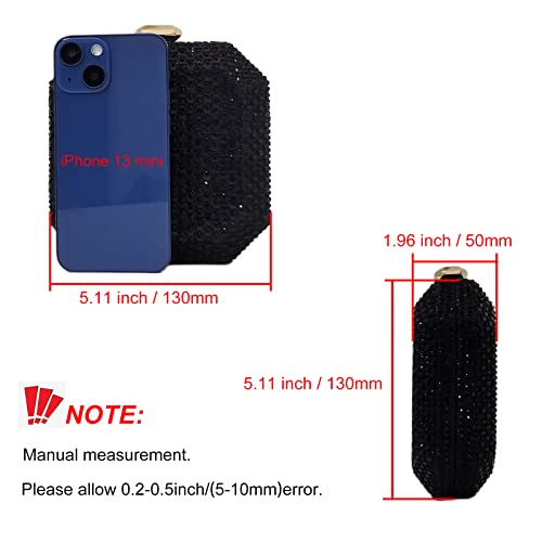 Cute Crystal Box Clutch Mini Rhinestone Handbags For Women Party Wedding Evening Bag - Image 6