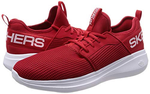 Skechers Go Run Fast Valor Tênis Masculino, 41, Vermelho