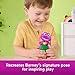 Barney’s World Musical Toy Heart Hands Barney Figure, 5.7 Inches Tall with Lights & Phrases for Kids Ages 2+ Years