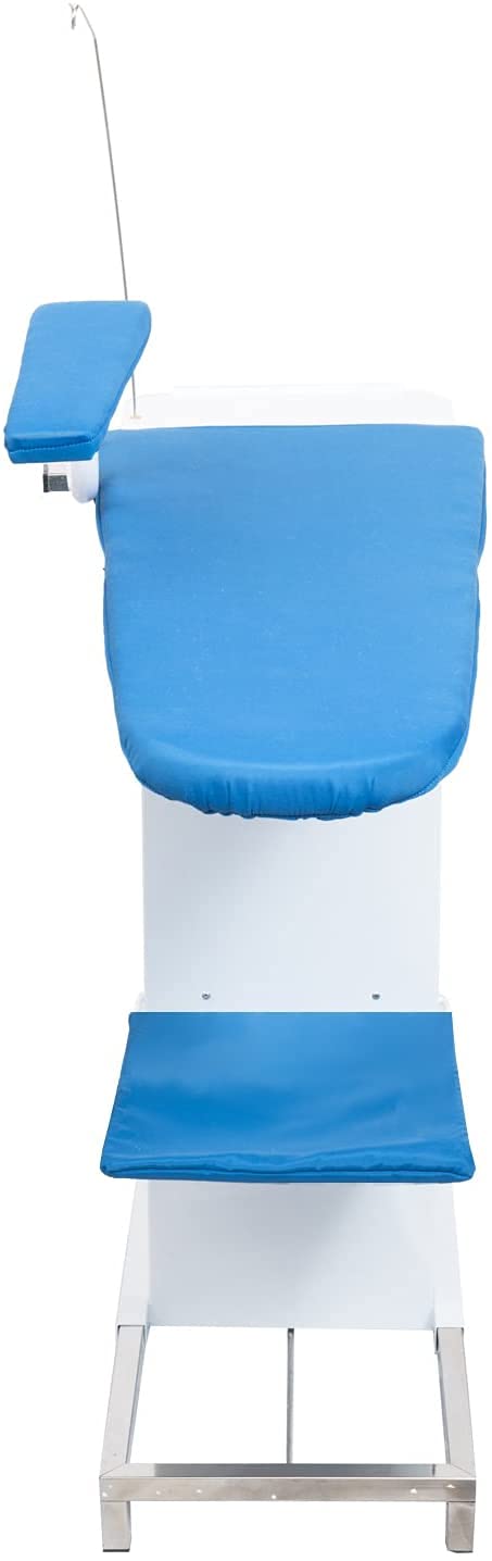 EOLO Asse da Stiro TS05 S Professionale Piano Riscaldato Aspirante Soffiante 112x42 cm Richiudibile Termostato Braccetto Stiramaniche Riscaldato Aspirante Soffiante Efficienza Energetica A++
