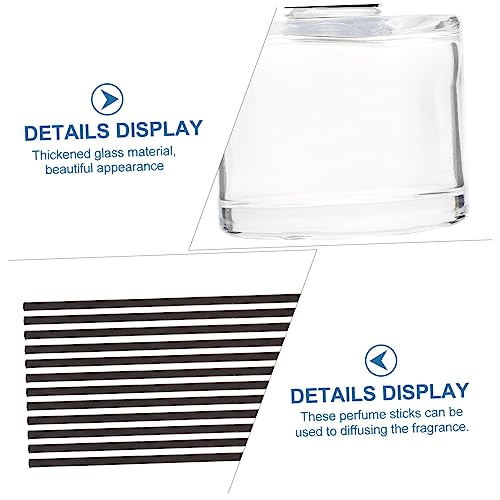 Set de difusores aromaterapia 50ml con 10 varillas 16cm miniatura 3
