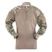 Tru-Spec 65/35 Polyester/Cotton Rip-Stop 1/4 Zip Tactical Response Combat Shirt Multicam/Coyote Medium