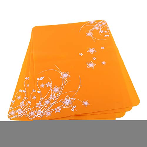 Tapete de mesa,(Orange, 4 pieces) Cover