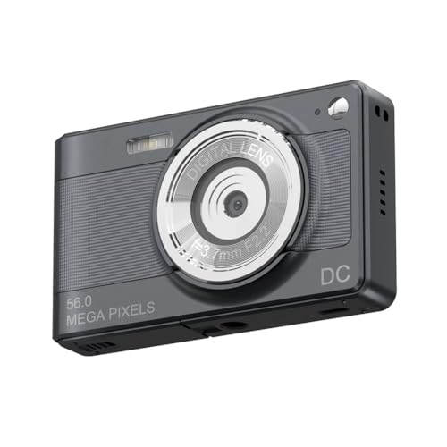 Appareil photo numerique 1080P de 56MP ecran IPS zoom numerique pour ados