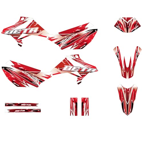 KIT DECO BETA RR 50 DE 2011 à 2020 GALAXIE CLASSIC (Rouge)