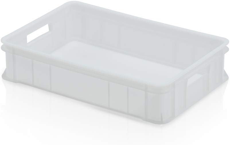 Produktbild von Kistenkind Teigbehälter 60x40x13,5 Cm – Weiß, Für Pizzateig & Co. – Made In Germany
